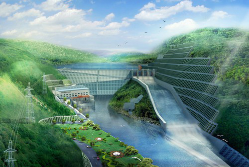 环县老挝南塔河1号水电站项目